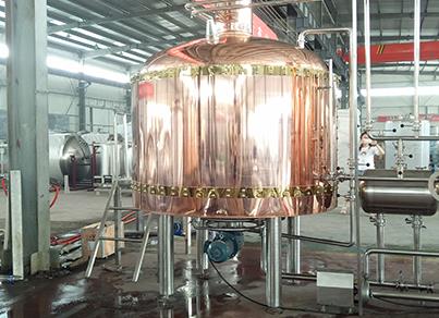 copper brewing equipment