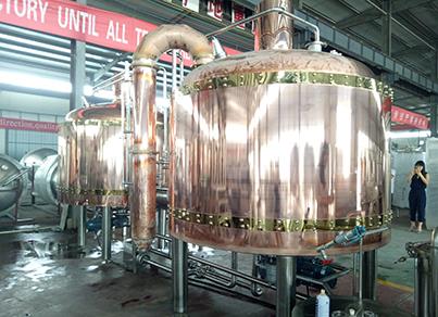 beer copper kettle