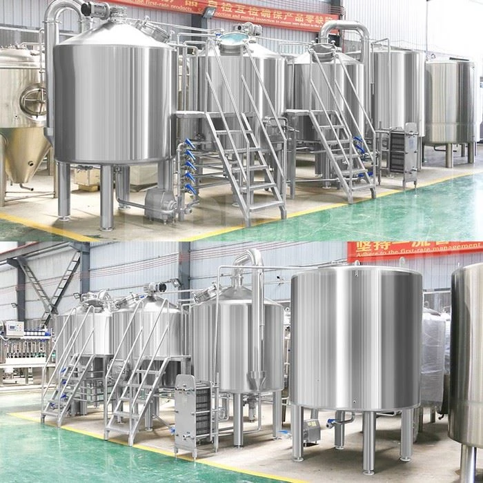 1000L Beer Brewery Equipments With Steam Heating